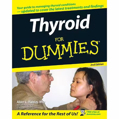 کتاب Thyroid For Dummies اثر Dr Sarah Brewer and Alan L. Rubin انتشارات For Dummies