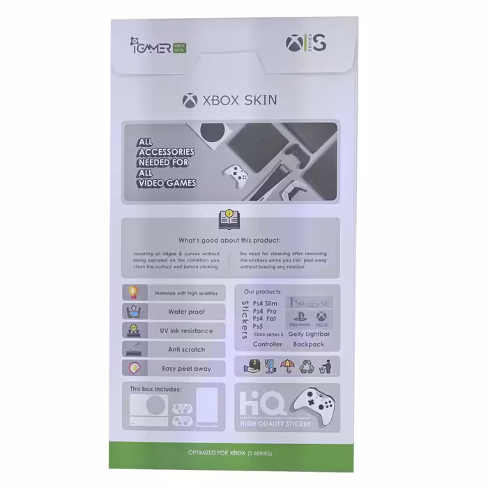 برچسب کنسول بازی ایکس باکس Series S آیگیمر طرح لندن مدل Skins0011 مجموعه 3 عددی