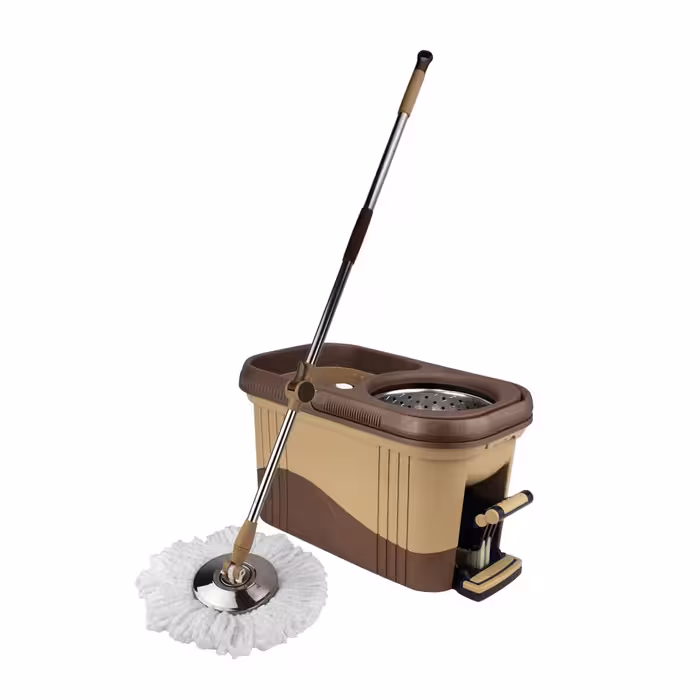 ست سطل و زمین شوی مدل چرخشی کد un-2501