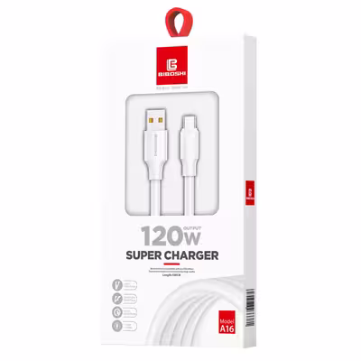 کابل تبدیل USB به microUSB بیبوشی مدل A16 طول 1 متر