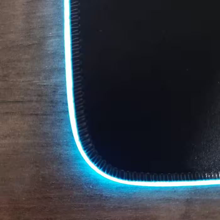 ماوس پد مخصوص بازی مدل GLOWING CooL RGB