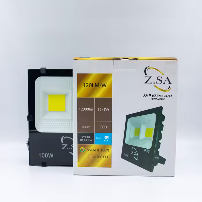 پرژکتور 100 وات زرین سیمای البرز مدل N100 COB