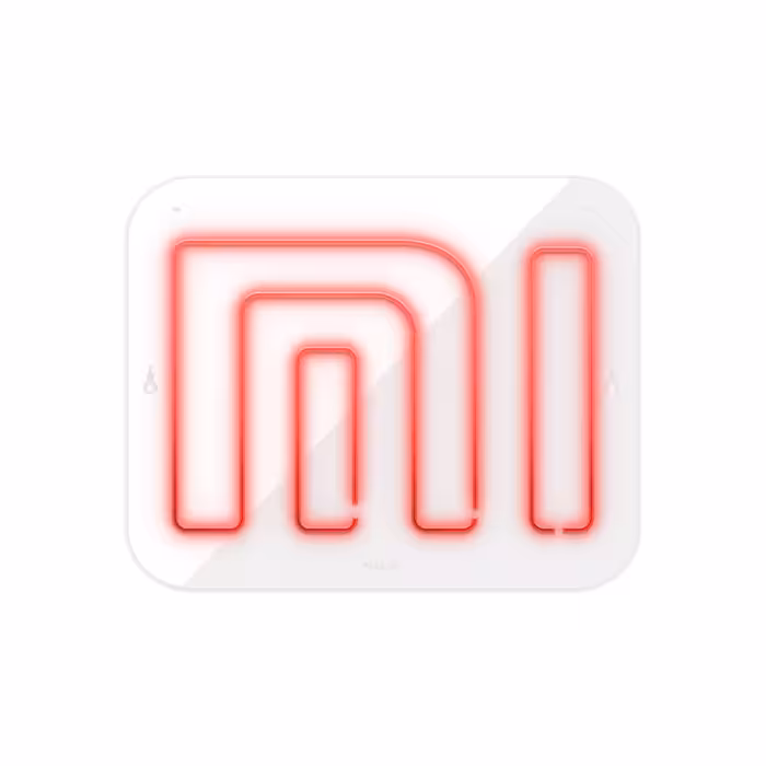 چراغ دیواری نئون دیزاین طرح Xiaomi-GL_RD