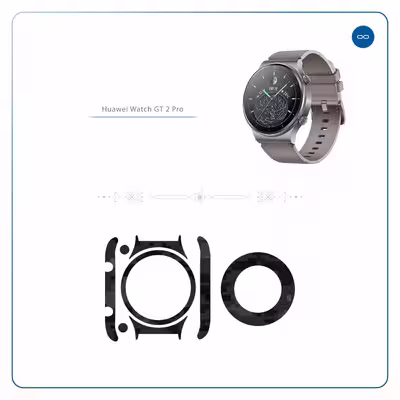 برچسب ماهوت طرح Night Army Pixel مناسب برای ساعت هوشمند هوآوی Watch GT 2 Pro