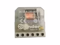 رله ضربه ای فیندر (مستطیل شکل) 230 ولت 10 آمپر Finder