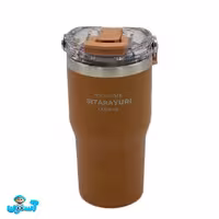 تراول ماگ دو حالته سیتارایوری 600 میلی‌لیتر، رنگ قهوه‌ای، کد 001