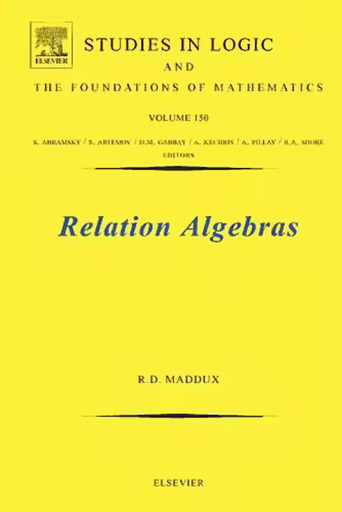 خرید و دانلود نسخه کامل کتاب Relation Algebras