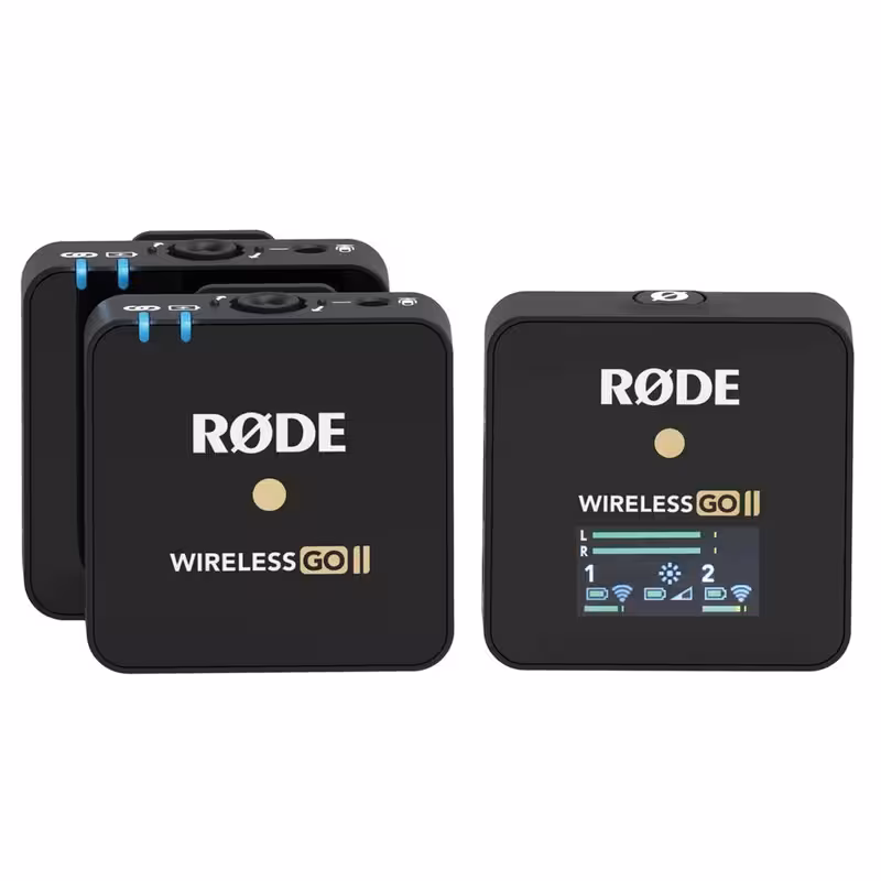 میکروفون یقه‌ای بی‌سیم رود مدل RØDE Wireless GO II