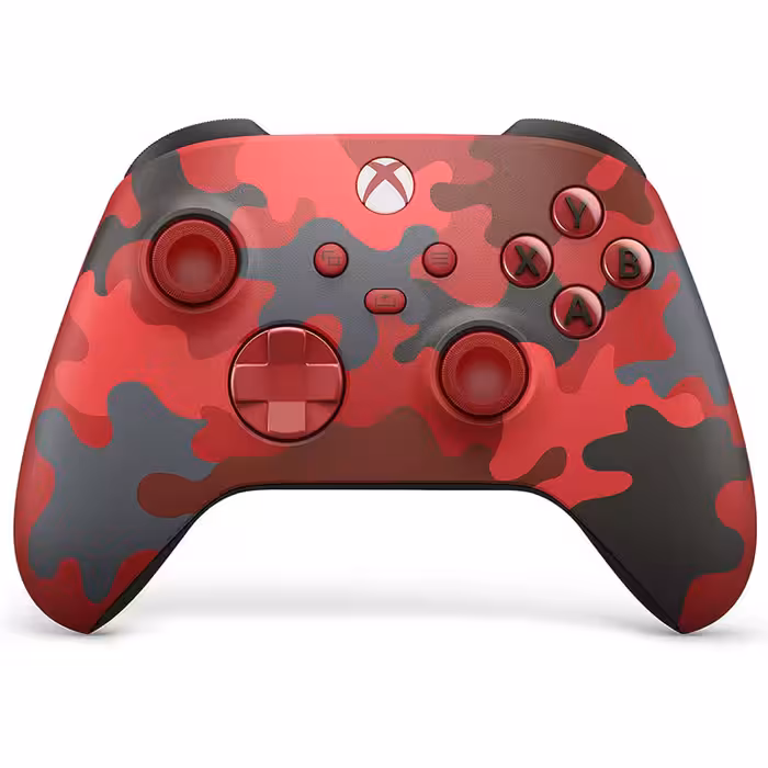 دسته بازی ایکس باکس Series S-X اورجینال قرمز چریکی| Controller Daystrike Camo Xbox Series