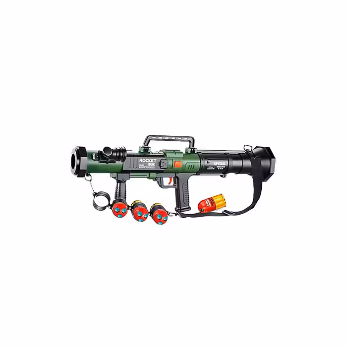 تفنگ بازی مدل RPG تیر اسفنجی کد2033