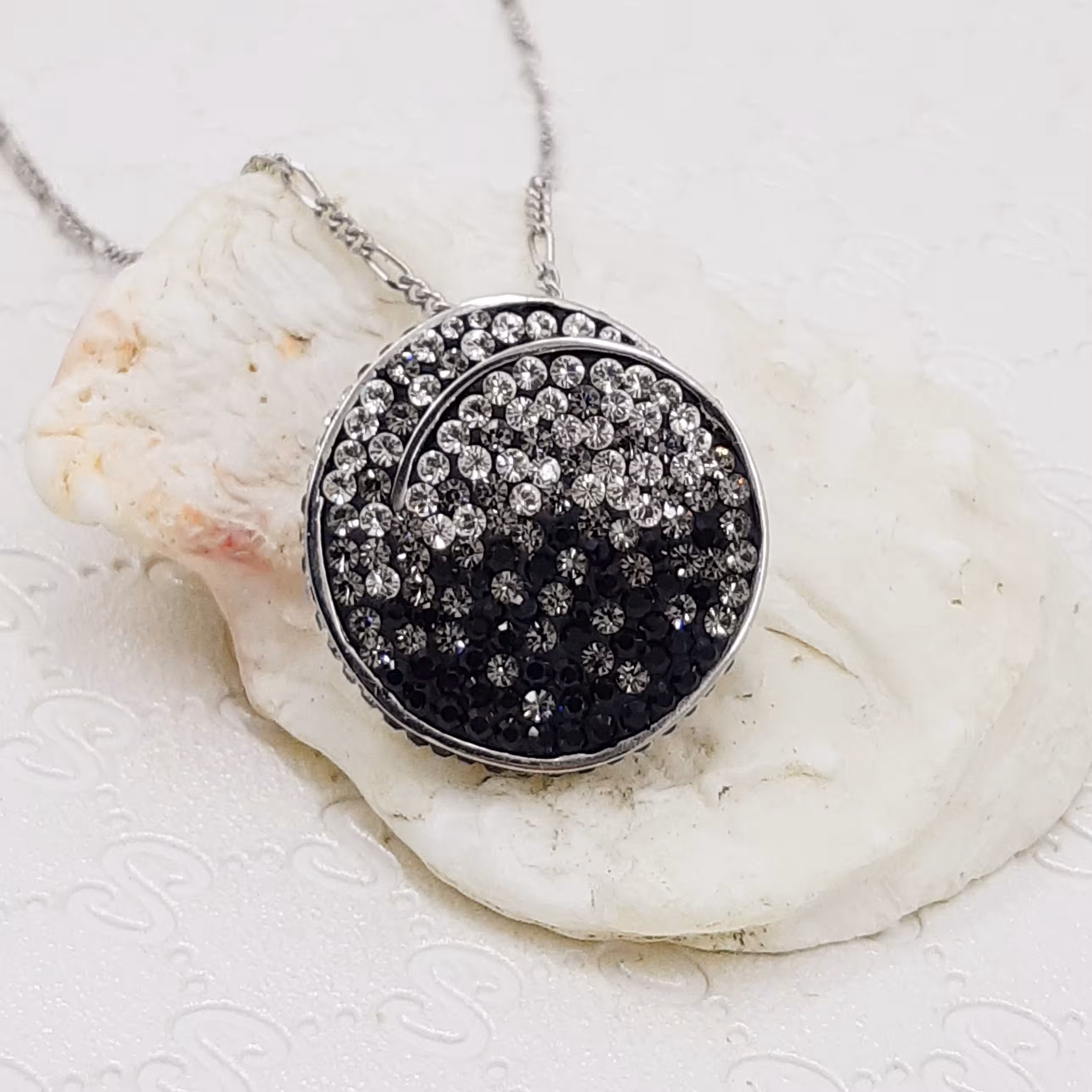 آویز نقره زنانه سواروسکی