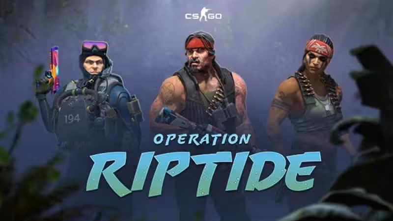 سی دی کی اورجینال CS:GO – Operation Riptide