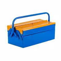 جعبه ابزار دو طبقه 50 سانت فلزی وفایی