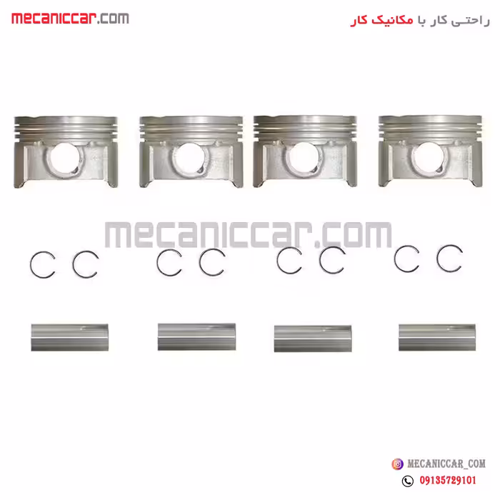 پیستون (بارینگ) تعمیر اول (25)  سمند ملی EF7 و دنا