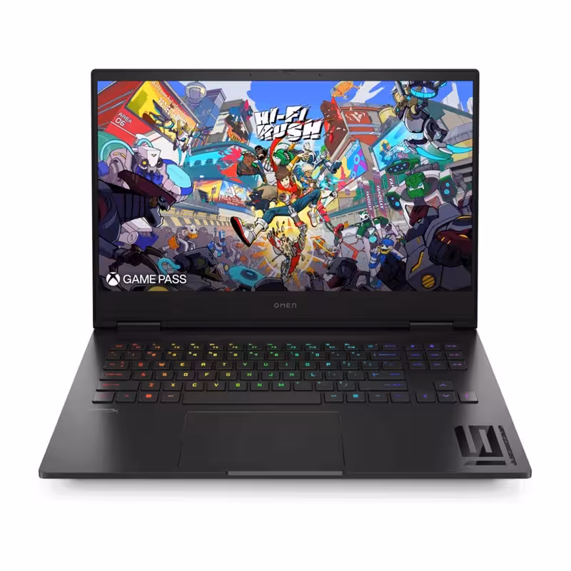 لپ تاپ 16.1 اینچی اچ‌ پی مدل Omen Gaming 16-WF0083DX-i9 13900HX-32GB DDR5-2SSD-RTX4060-FHD-W
