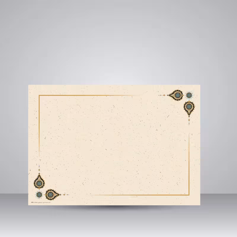 کاغذ ابروباد چاپی،50*35 cm، کد 840، (بسته 10 عددی)