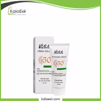 کرم ضد آفتاب SPF50 بی رنگ ویتابلا، حجم 40 میل