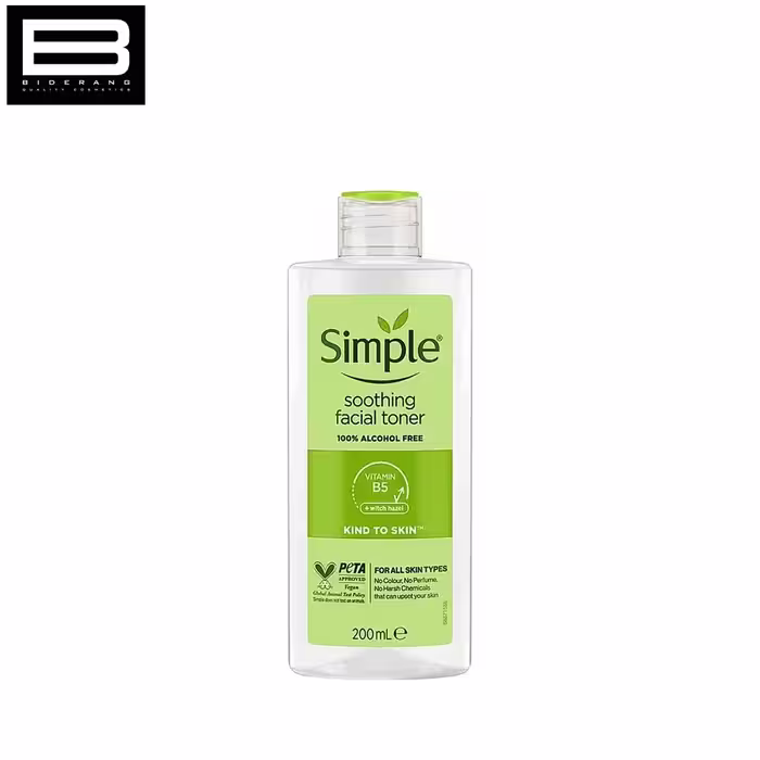 تونر سیمپل مدل 200ml Soothing