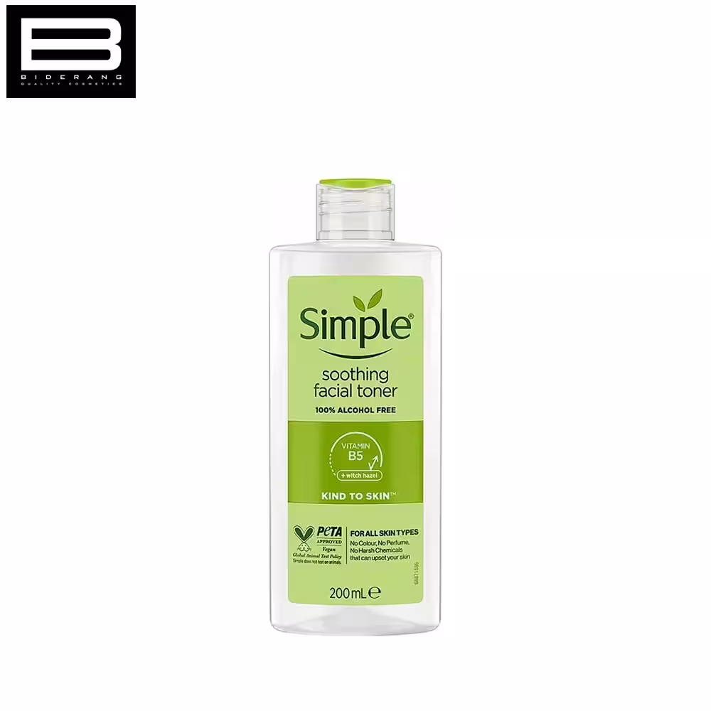تونر سیمپل مدل 200ml Soothing
