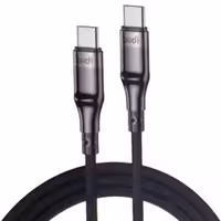 کابل شارژ کنفی USB-C به USB-C بودی مدل Budi DC239TT15، طول 1.5 متر، با گارانتی 18 ماهه شرکتی (شامل 6 ماه تعویض)