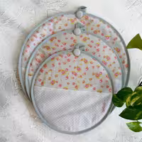 دمکنی مخمل نسوز پشت هلال مدل آوا طرح 36