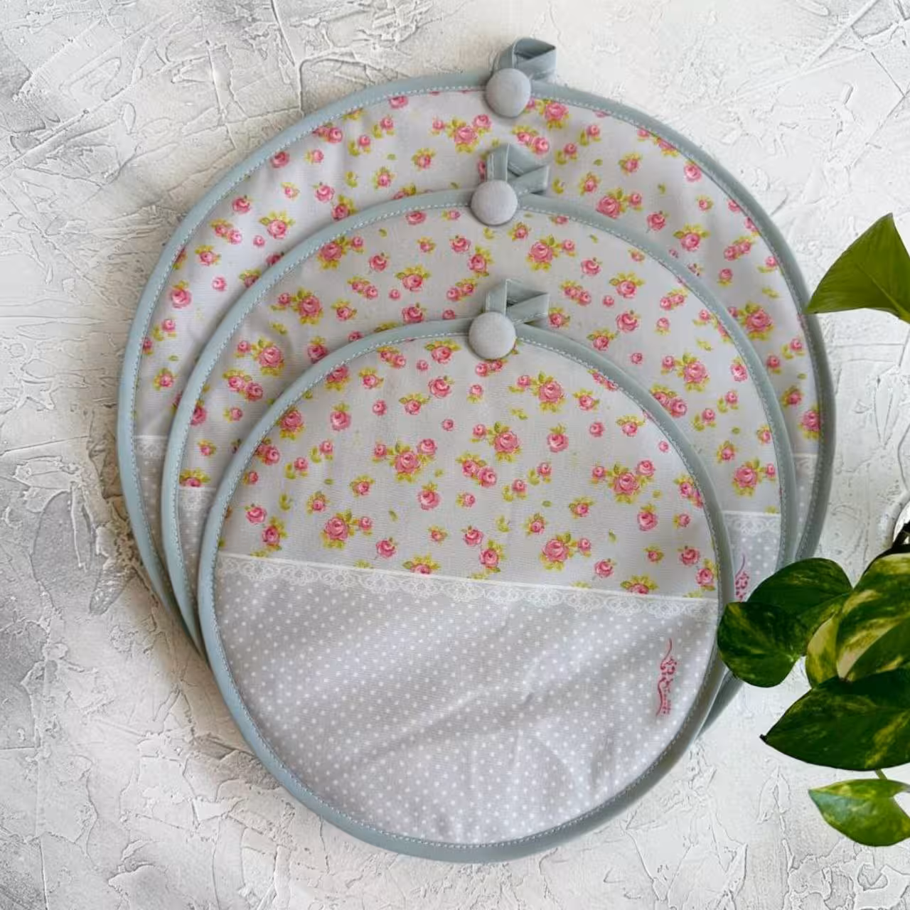 دمکنی مخمل نسوز پشت هلال مدل آوا طرح 36