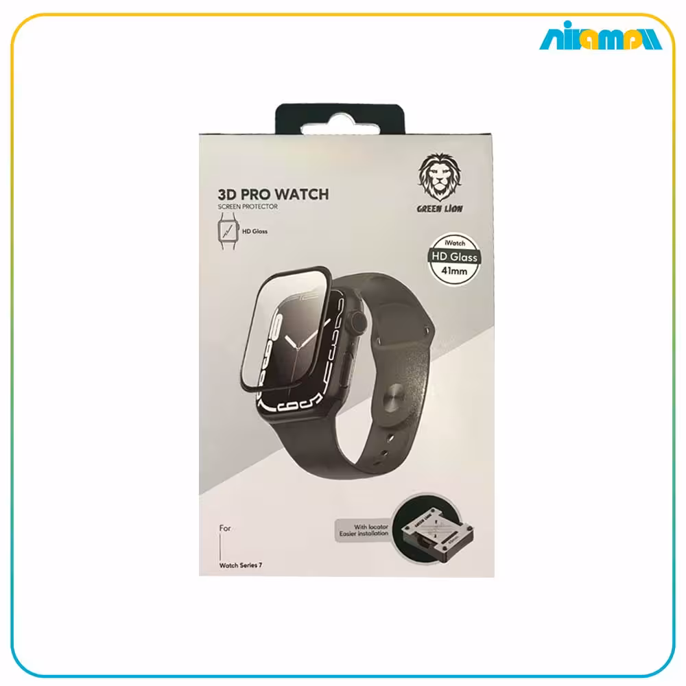 محافظ صفحه نمایش گرین مدل 3D Pro HD مناسب اپل واچ 41 میلی متری