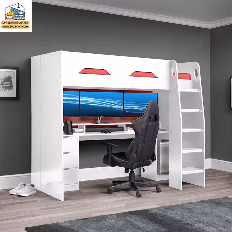 تخت خواب دوطبقه کد BTDP16