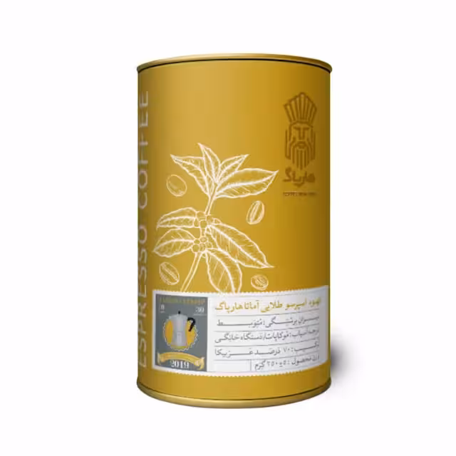 قهوه اسپرسو طلایی هارپاگ