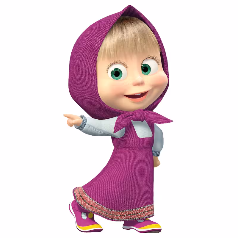 استند تولد طرح ماشا و میشا کد 079