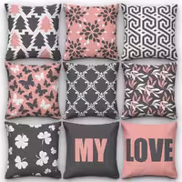 کاور کوسن کد 62 (ست طوسی صورتی)