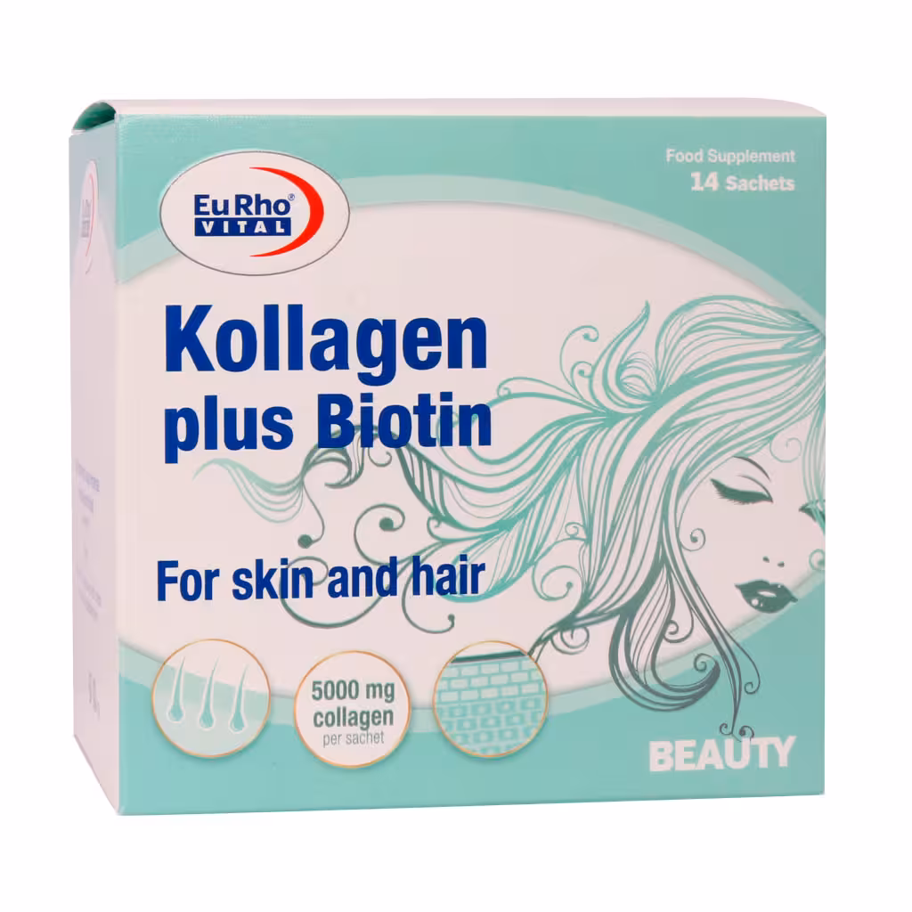ساشه کلاژن پلاس بیوتین یوروویتال | Eurho Vital Kollagen Plus Biotin Sachet