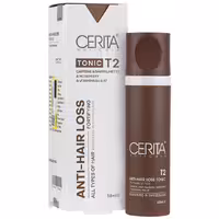 هیرتونیک گیاهی T2 سریتاCerita Anti Hair Loss Herbal Hair Tonic T2