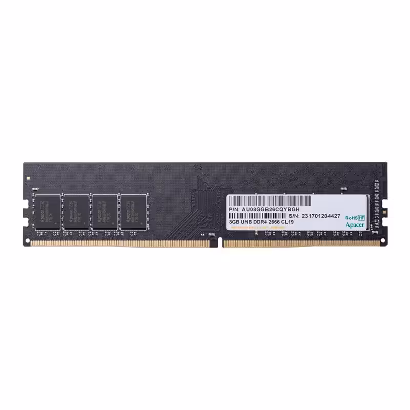 رم کامپیوتر DDR4 تک کاناله 2666 مگاهرتز CL19 اپیسر ظرفیت 8 گیگابایت