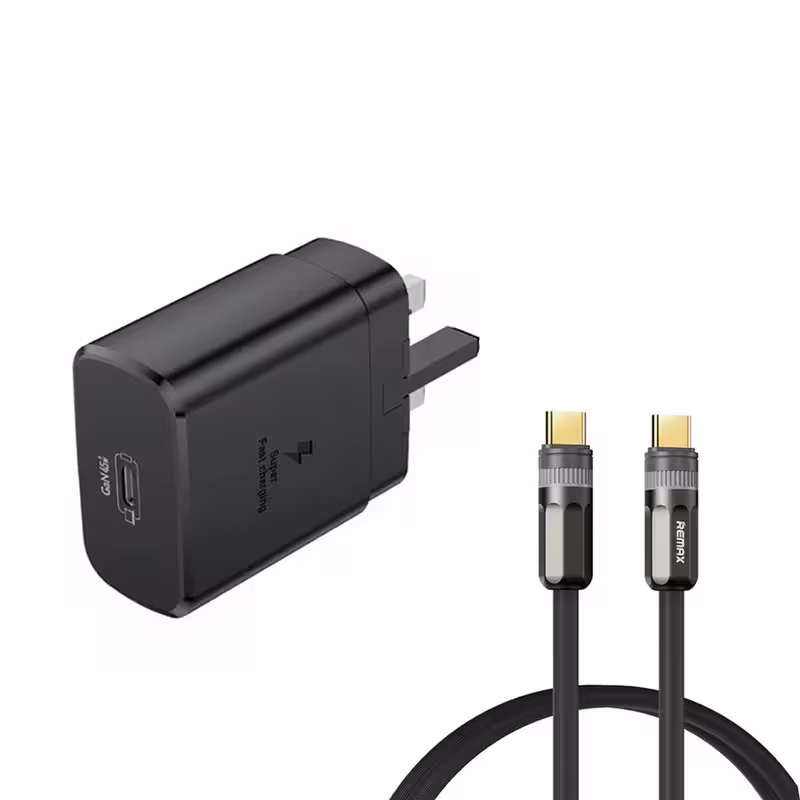 شارژر دیواری 45 وات فوننگ مدل S25 به همراه کابل تبدیل USB-C | کالا مکس