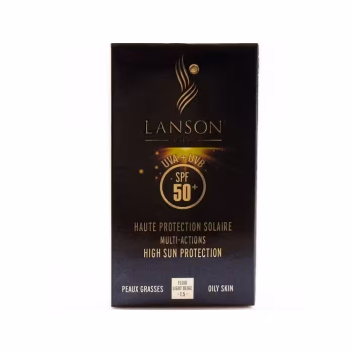 کرم ضد آفتاب لانسون Lanson پوست چرب شماه 1 و 1.5