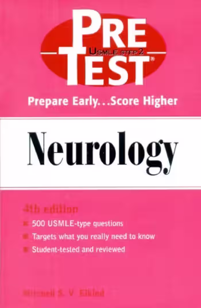 خرید و دانلود نسخه کامل کتاب Neurology: PreTest Self-assessment and Review