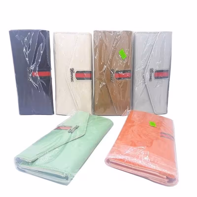 کیف زنانه دکمه مخفی پرچمی HKF-007