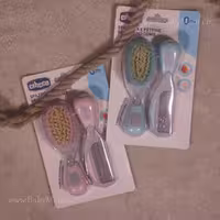 شانه و برس کودک کارتی دو رنگ Chicoo