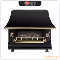 بخاری دودکش دار ایران شرق مدل 18000 (آذرخش CH180) مشکی