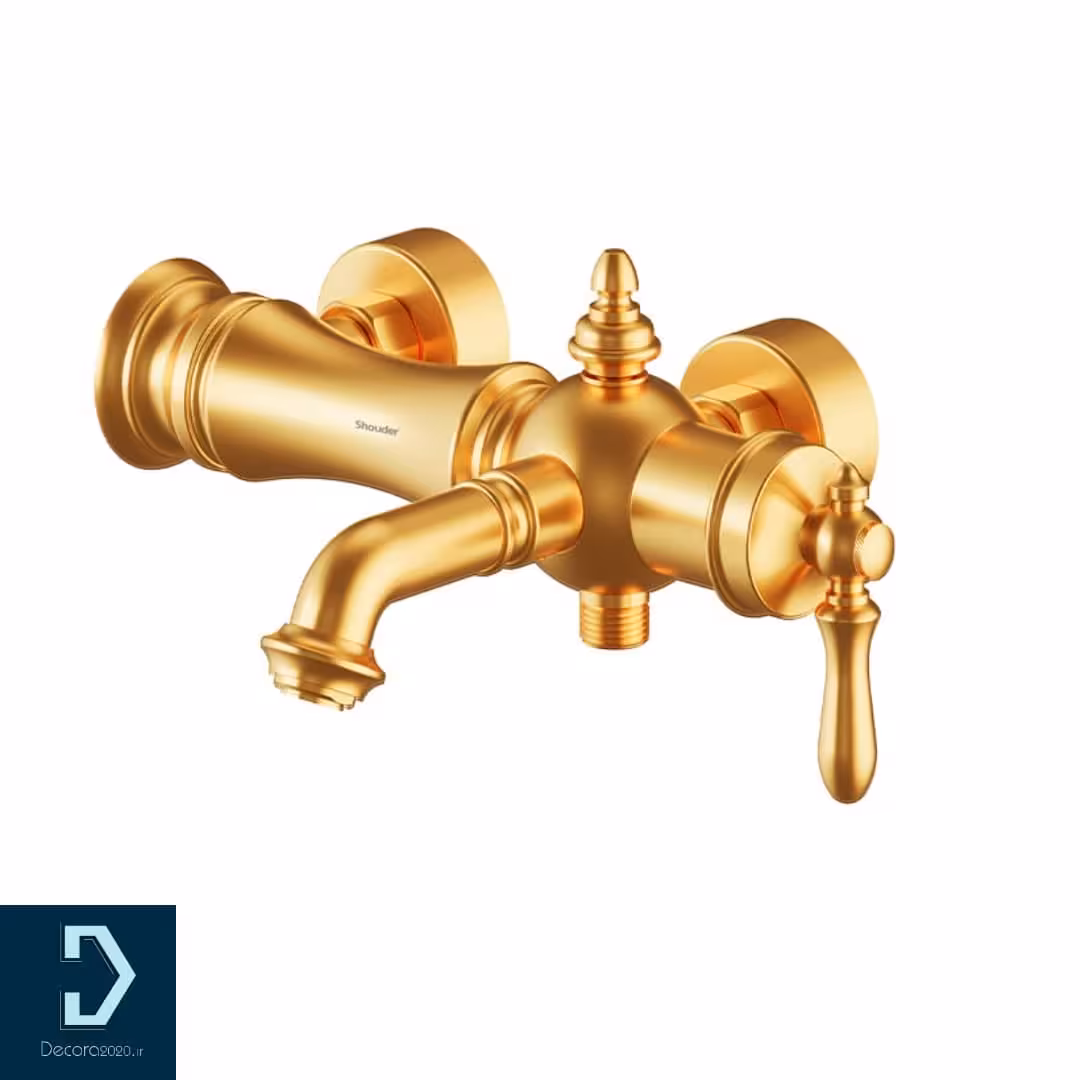 شیر حمام شودر مدل بیزانس