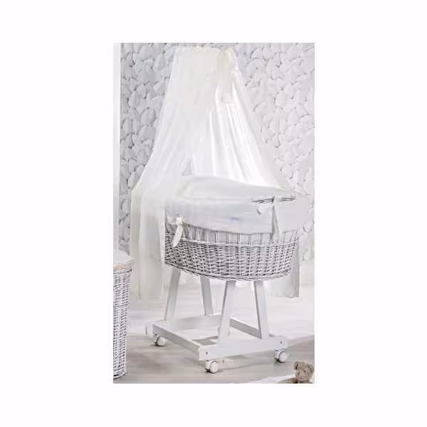 گهواره چوبی چرخ دار picci مدل PICCI BO BO PANNA 09