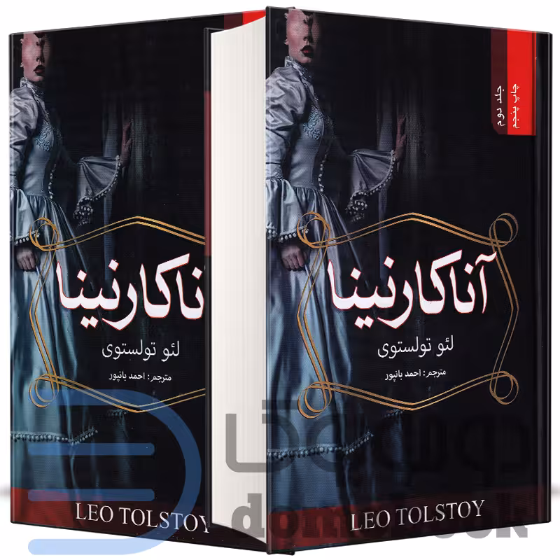 کتاب آنا کارنینا اثر لئو تولستوی انتشارات ضامن آهو دو جلدی