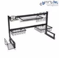 آﺑﭽﮑﺎن پشت پنجره‌ ای ﭘﺮﺗﺎﺑﻞ رنگ مشکی ارتفاع 51 آدلان مدل رزﯾﺘﺎ
