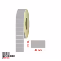 لیبل متال سایز 40*20 میلیمتر تک ردیفه