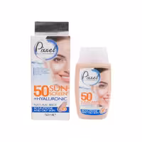 کرم ضدآفتاب 50 SPF بژ طبیعی پوست چرب و جوشدار پیکسل 50 میلی لیتر Pixxel