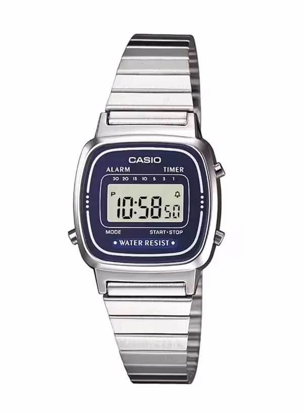 ساعت مچی دیجیتالی نوستالژی کاسیو مدل CASIO LA670WA-2DF