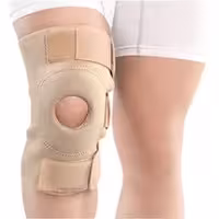 زانو بند طبی نئوپرنی چهار فنره پاک سمن کد085 سایزM