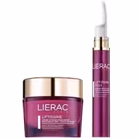 پک ضد چروک لیراک سری Liftissime مدل LIfting Face Cream و Anti Ageing Eye Cream