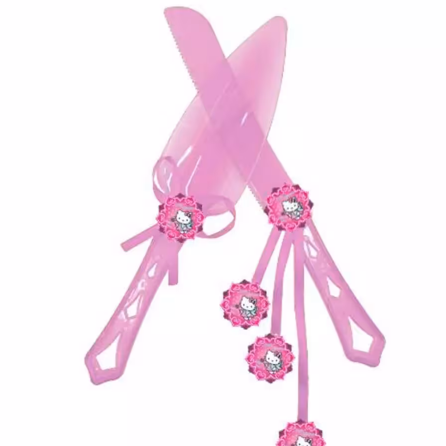 تم تولد کارد و کفگیر کیک بری تم کیتی